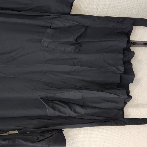 Sezane Drew Black Silk Dress - Picture 4 of 16